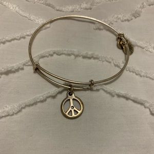Peace Sign Alex and Ani bracelet
